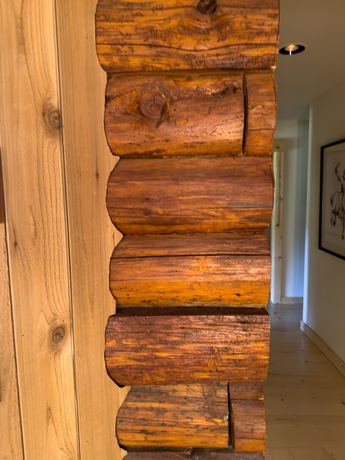 Log Cabin Wood Sample